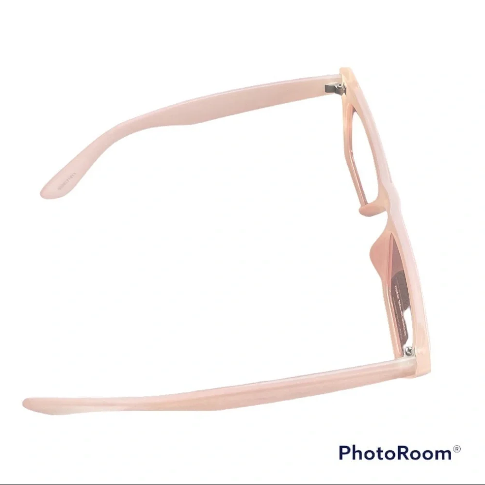 Elizabeth And James - Square Cat Eye In Milky Blush Sunglasses